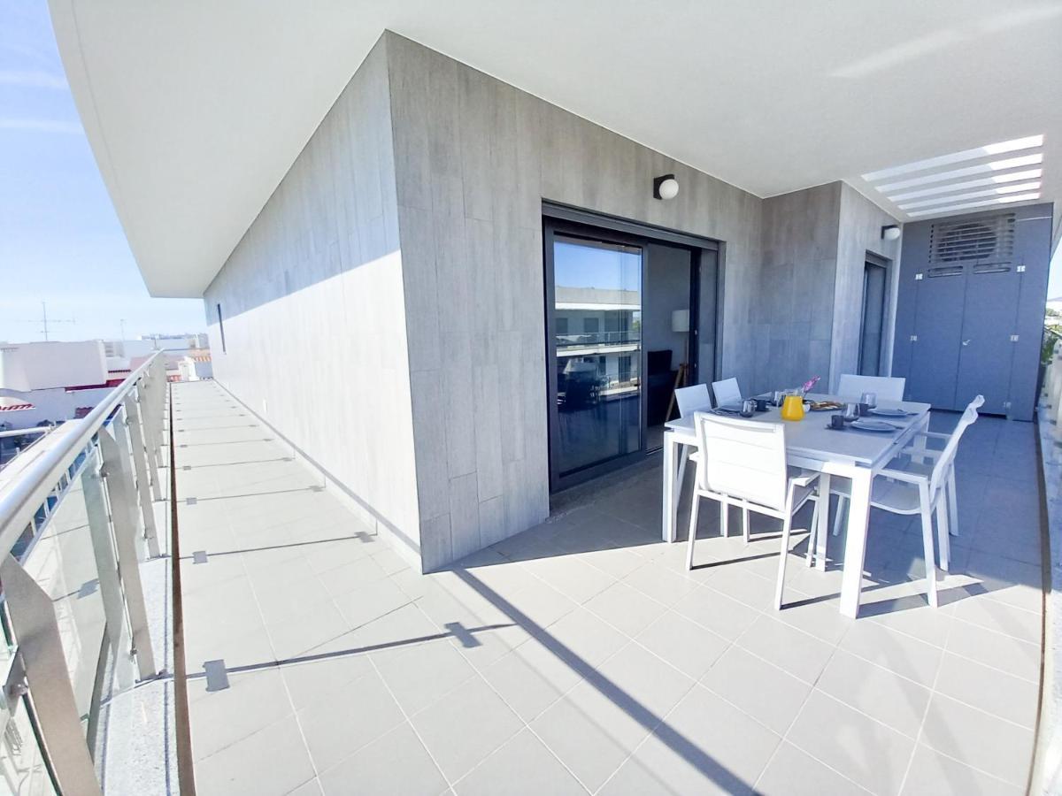 T3 Alto Forte -Vista Mar,Ar Condicionado,Garagem Quarteira Eksteriør billede